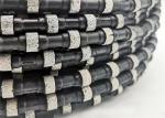 Granite Quarrying Diamond Wire Saw Rope 11.5mm Line Speed 22-25m/S