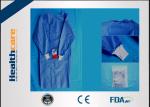 SMS Sterile Disposable Surgical Gowns , Disposable Theatre Gowns Anti - Blood S