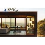 Beachfront Living Steel Door Prefab Container Beach House with Excellent
