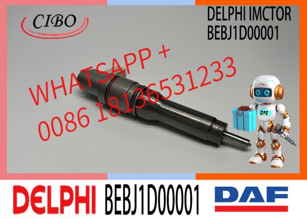 REMAN 2005596 BEBJ1D00001 Common Rail Fuel Injector for DAF MX13 EURO 6MY15