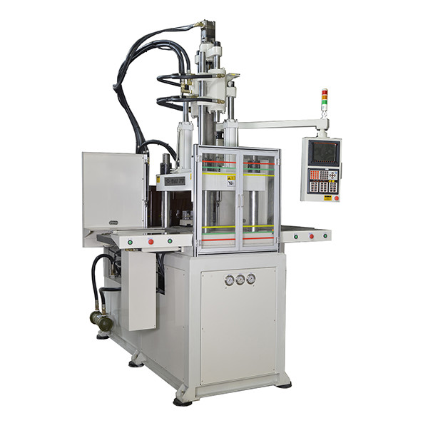 HIGH EFFICIENCY DOUBLE SLIDE VERTICAL INJECTION MOLDING MACHINE FOR MAKING EGGBEATER