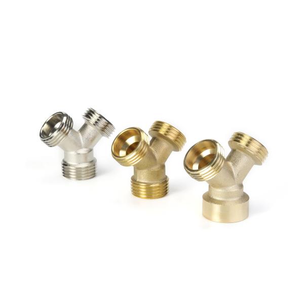OEM 3/4 In. FIP X 1/2 In. FIP Brass Pipe Fittings Brass Reducing Coupler non
