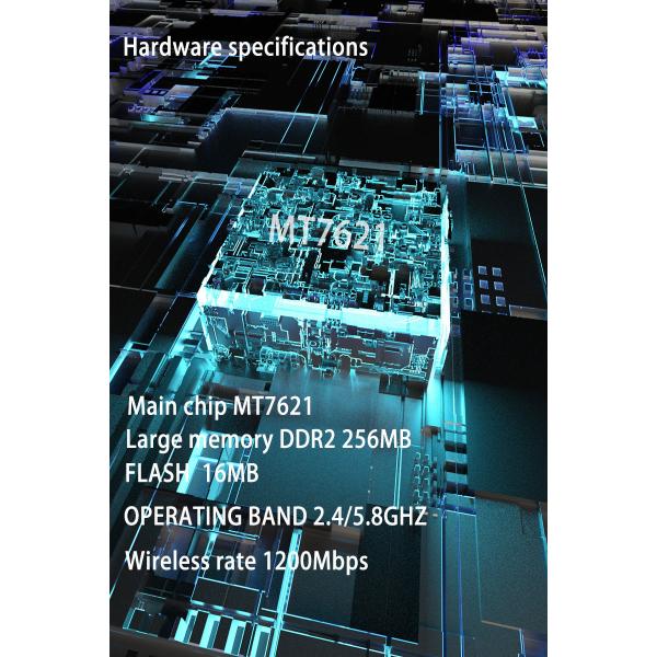 1200Mbps 5G Industrial Router 5g Vehicle Router Chipset MT7621A