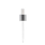 13 415 Anodized Aluminum Dropper Silver Customizable Tube Length