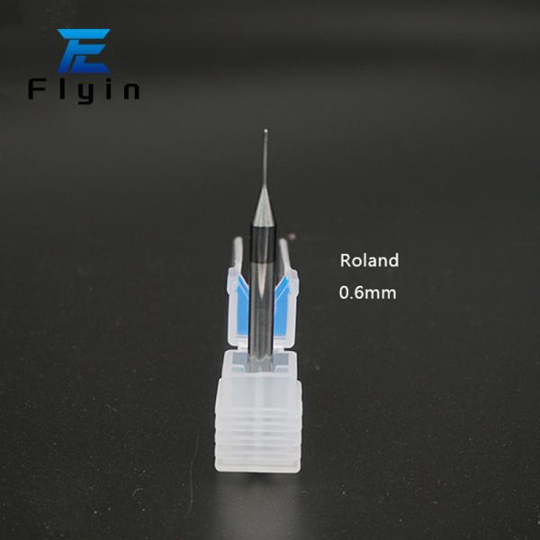 Roland Diamond Coated Dental Milling Bur 500 Pcs Tooth Life for Zirconia PMMA
