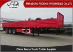Mechanical Suspension 40T 3 Axles 0.9m Side Wall Semi Trailer