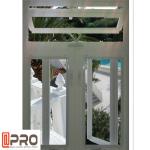 Dust Resistance Aluminum Top Hung Window For House Projects Customized Size top