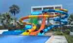 Water Park Swimming Pool Attraction Kids Play Fiberglass Water Slide