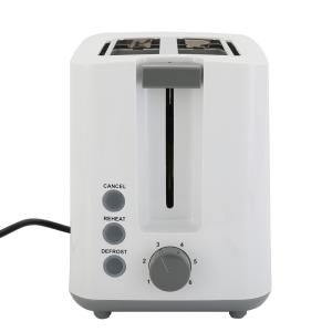 Wholesale Home Appliances 1000w 2 Slice Bread Toasters Plastic Housing White from china suppliers