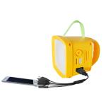 100H Working Solar Power LED Lantern 4400mAh Led Solar Emergency Light