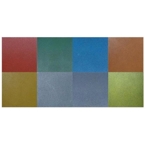 Recycled Rubber Sports Flooring , Outdoor Sports Flooring Flat Surface