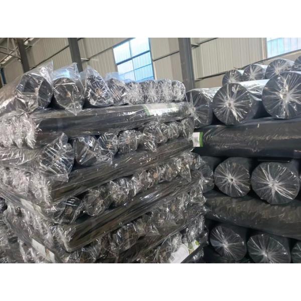 100% Polypropylene High Strength Construction PP Woven Fabric Geotextile For Soil Stabilizer