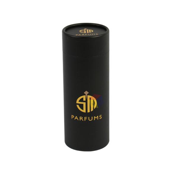 Eco Friendly Cardboard Paper Round Tube Essential Oils Cylinder Gift Box