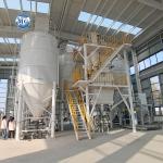 High Quality Dry Powder Mortar Production Line Wall Putty Sand Cement Mixer