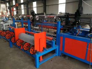 Wholesale PLC Panasonic 4000mm Chain Link Fence Making Machine from china suppliers