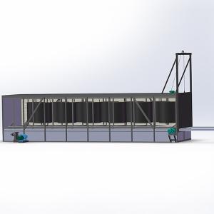 Self Heating Road Construction Machinery Cart Structure Drum Asphalt Melter