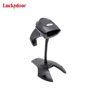 Wholesale Handheld Wired POS Barcode Scanner Supermarket Checkout USB RS232 1D Bar Code Reader from china suppliers