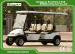 EXCAR White 2 Seats Hotel Buggy Car Electric Utility Golf Carts With Cargo for