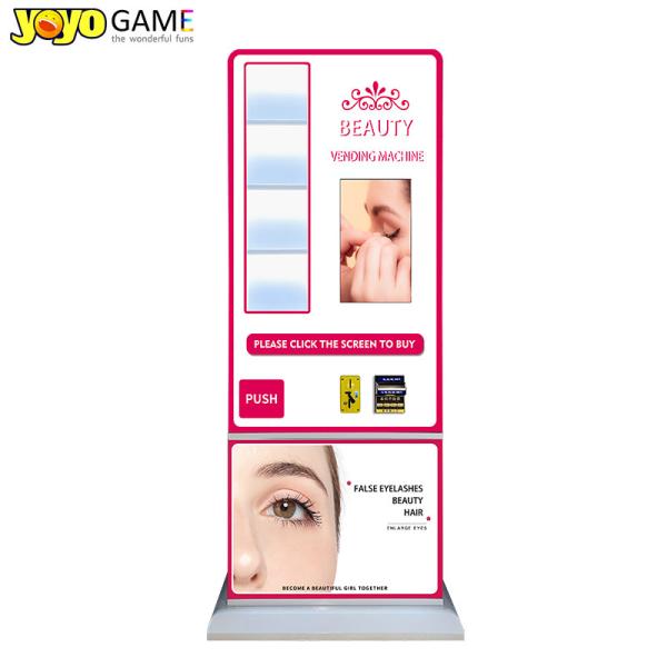 Attractive Customized Logo Eyelash Cosmetics Gird Vending Machines For mystery
