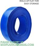 PVC Lay Flat Pump Discharge Hose With Aluminum Camlock C & E Fittings, Cam Lock