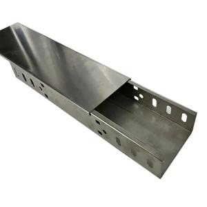 Wholesale Custom Fireproof Cable Tray With Noise Reduction Galvanized Stainless Steel Silver Color from china suppliers