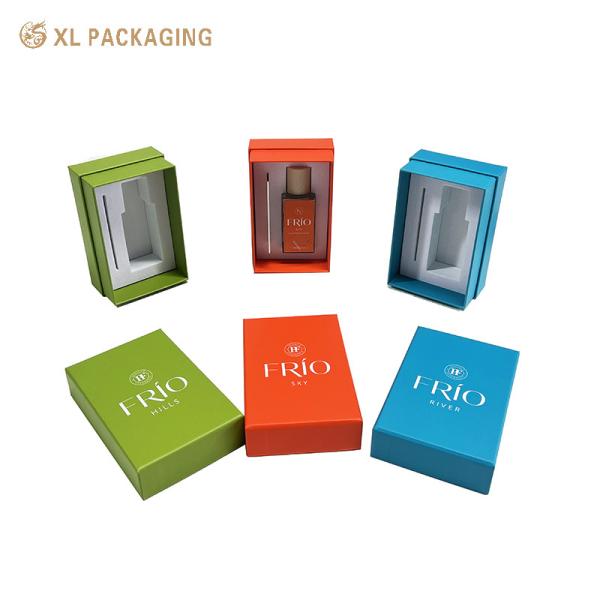 XL Packaging Custom Packaging Box Factory High End Luxury Perfume Hard Gift Box With EVA For 100ml 50ml 30ml Full Color Printing Art Paper Card Board