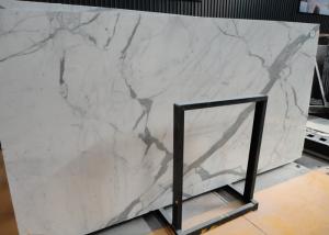 Wholesale Italian Calacatta Nature Marble Slab Countertop For Kitchen Bar OEM / ODM Avaliable from china suppliers