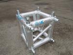 Aluminum 5-Sided Spigot Trussing Corner Box for Customizable Square Truss