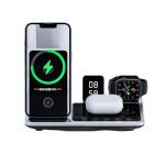 Mobile Phone Wireless Charger 4 in 1 Charging Station with Over-Charging