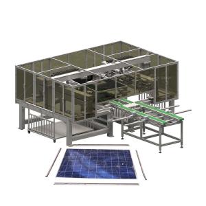 Wholesale 220V/380V Voltage Photovoltaic Panel Recovery Machine for Solar Module Recycling Line from china suppliers
