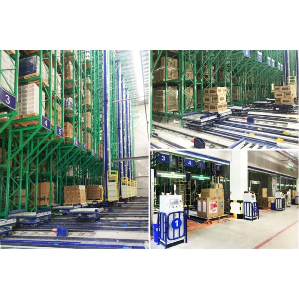 Single Deep Pallet Stacker ASRS