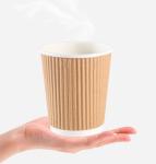 Custom Printed Paper Coffee Cups 7Oz 16Oz Disposable