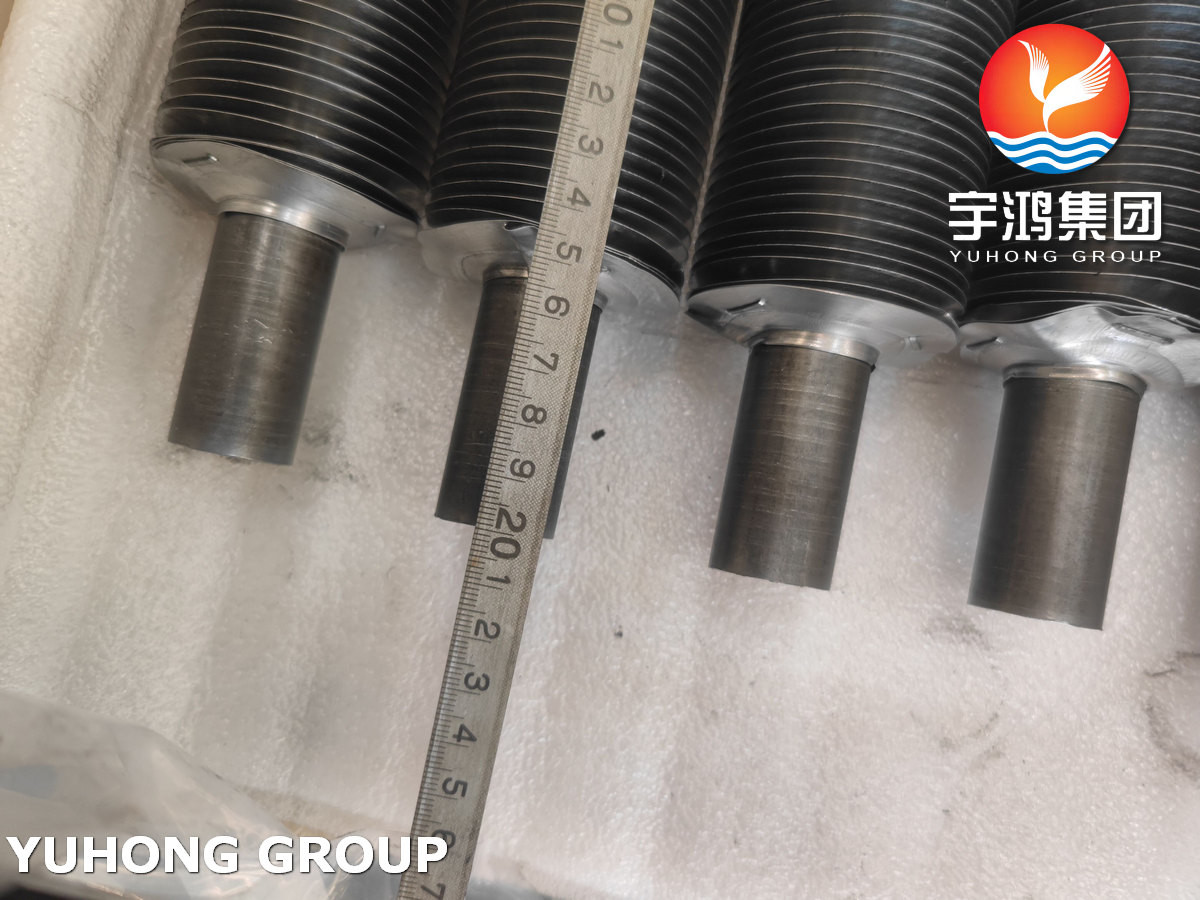 ASTM A179 Wound Aluminum L Type Fin Tube , Air Cooler, Cooling Tower