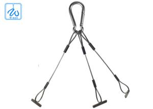 Wholesale Indoor Hanging Planter Flower Pot Stainless Steel Wire Rope Hanging Kit For Basket from china suppliers