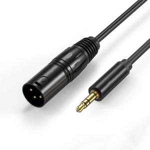 Wholesale Customized 3.5 Mm Jack Coiled Cable 7 Pin XLR Male To Female 3 Pin Xlr For Video Audio from china suppliers