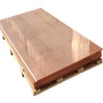 1083 ordm Melting Point C11000 ETP Tu1 Copper Sheet for Battery