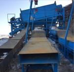 Alluvial Placers Fine Gold Washing Machine Sluice Box Trommel Dredge Plant