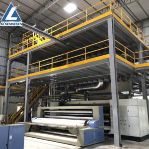 Wholesale AL brand automatic 1600mm SS pp spun bonded spun bonded non woven fabric machinery from china suppliers