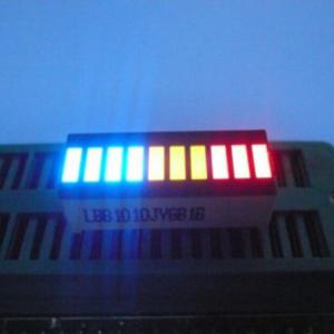 Wholesale 25.4x10.1mm Multi-color 10-segment LED Display Modules Lightbar from china suppliers
