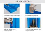 Two Post Hydraulic Car Lifting Machine With Clear Floor Manual Lock