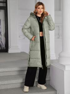 Wholesale Thick Warm Hooded Reversible Winter Coat For Women Double Sides Wear Windproof Waterproof Dark Color from china suppliers