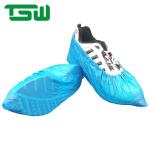 Anti Dust Skid Resistant CPE Shoe Cover For Cleanroom