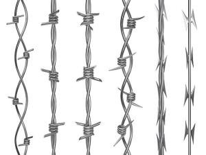 Wholesale Prison Roll 12.5 Barbed Fencing Wire Low Carbon Steel from china suppliers