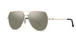KIDS SUNGLAESS 63208 AVIATOR FRAME METAL NON PORLARIZED LENS GREEN BLUE