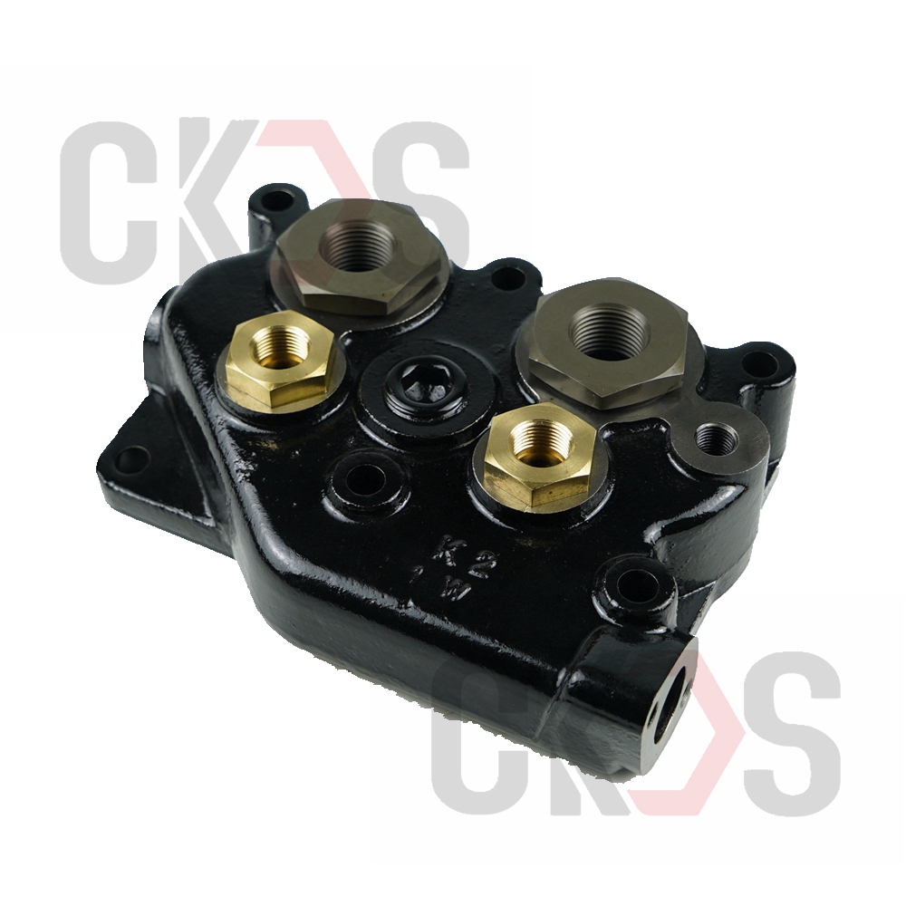 Cylinder Head for Truck Twin Air Brake Compressor Mitsubishi Fuso 6D22 Spare Parts