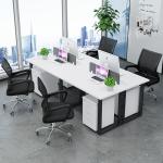 Metal Legs Modern Multi-Person Desk Set for Customer Required Office Organizatio
