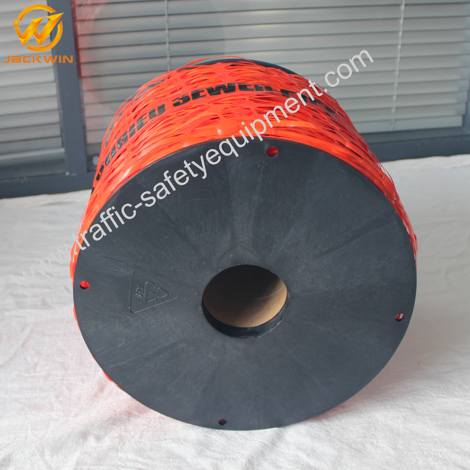 20cm*100m / 30cm*100m Blue Water Main Below Plastic Underground Detectable Warning Mesh