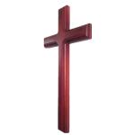 Laser Cut Large Wooden Crosses , Wooden Wall Crucifix With Hanger For Decorative