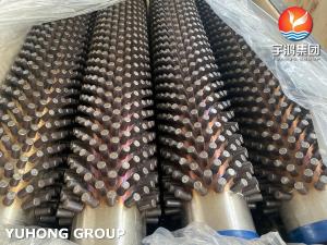 Wholesale Studded Tube, ASME AS335 P9 Alloy Steel Seamless Pipe with 11Cr (SS409) Stud, Fired Heater, Furnace Application from china suppliers