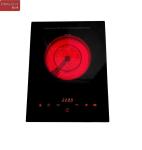 Single Burner Touch Control Radiant Ceramic Glass Top Built Ceramic Cooktop